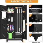 71" Metal Garage Tools Storage Cabinet - Image 4