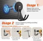 2 Pack Large Strong Magnetic Hooks - Image 7