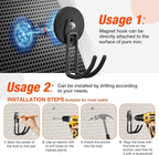 4Pack Large Strong Magnetic Hooks - Image 7
