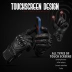 J.A.G. Leather Motorcycle Gloves - Image 8