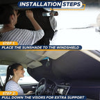 EcoNour Foldable Car Windshield Sunshade | Sun Shade - Image 6