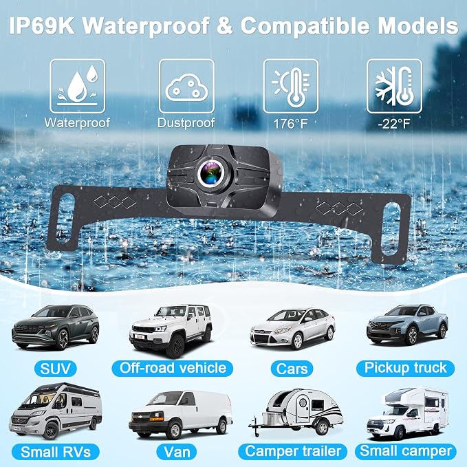 7-Inch Wireless Backup Camera for Truck - Image 5