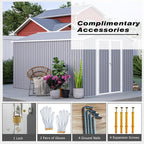 8×12 Ft Outdoor Storage Shed - Image 5