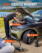 NOVSIGHT Jump Starter With Air Compressor - Image 2