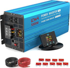 Power Inverter 5000 Watt Pure Sine Wave 48V DC to 110V/120V AC 10000W Peak by LCYMW