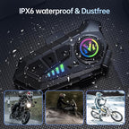 Motorcycle Bluetooth Headset Speaker Skiing Earphone Waterproof Bluetooth - Image 4