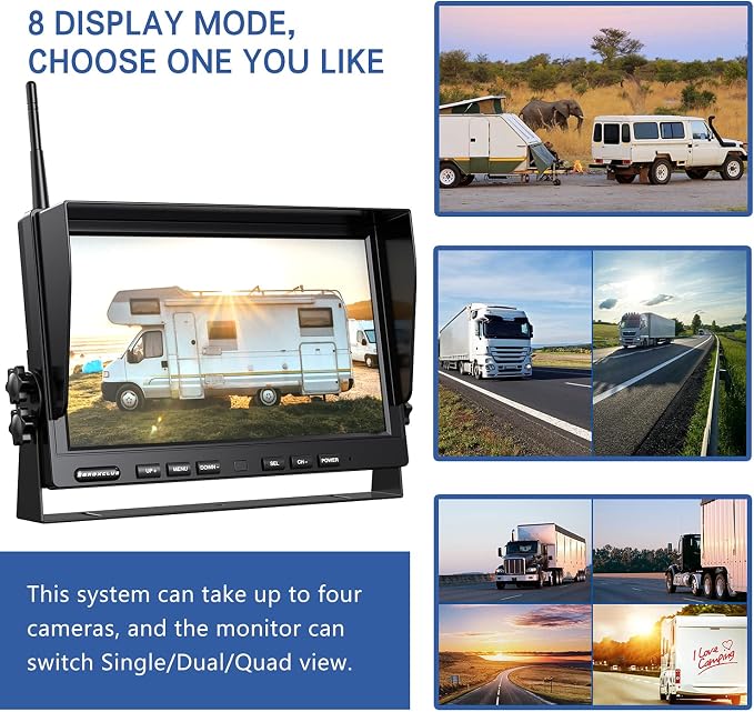 1080P Wireless Backup Camera System - Image 3
