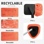 XINDELL 5 Pack Microfiber Pads – Replacement Heads Cover - Image 5