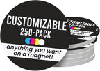 Magnet Me Up Customizable 30 Mil Round Magnet- 5”, 250 PK Weatherproof Car by MagnetMeUp