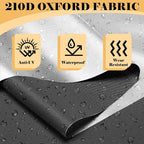 Prolee Bike Storage 7.3 x 5ft, Outside Storage Waterproof Oxford Fabric - Image 6