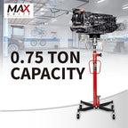 0.75 Ton Hydraulic Telescoping Transmission Jack - Image 2