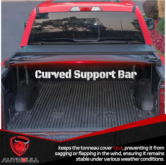 Soft Tri Fold Tonneau Cover Compatible - Image 6