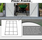 8×12 Ft Outdoor Storage Shed - Image 6