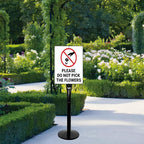 Parking Sign Stand with Base - Image 8