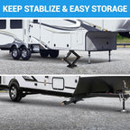 24" Car Scissor Jack, Support 7500lb Load Capacity Leveling Stabilizer - Image 5