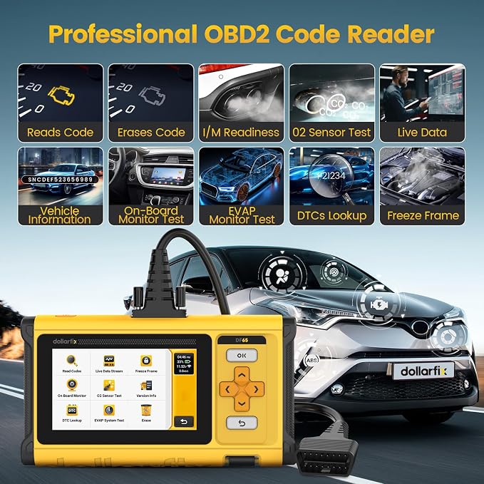 OBD2 Scanner Diagnostic Tool, ECM/TCM/ABS/SRS 4 System Deeply Scanner - Image 5