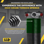 Garage Door Torsion Spring 243x2x30 Torsion Springs - Image 6