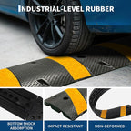 6 ft Speed Bumps Wite End for Road, Heavy-Duty 25, 000 LBS Capacity Traffic - Image 7