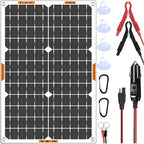 OYMSAE 30W 12V Solar Battery Charger Waterproof Solars Battery Maintainer by OYMSAE