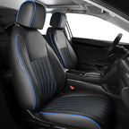 Seat Covers for Honda Civic Sedan LX 2016 2017 2018 2019 2020 2021, Faux by FEINEPRO