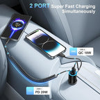 Car Charger USB C, 38W Super Fast Car Adapter - Image 3
