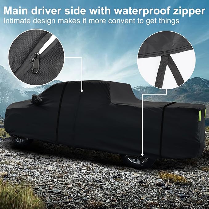 Car Cover for Toyota Tacoma Truck 2005-2025 for Xtra/Access/Double Cab SB - Image 5