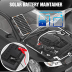 OYMSAE 30W 12V Solar Battery Charger Waterproof Solars Battery Maintainer - Image 4