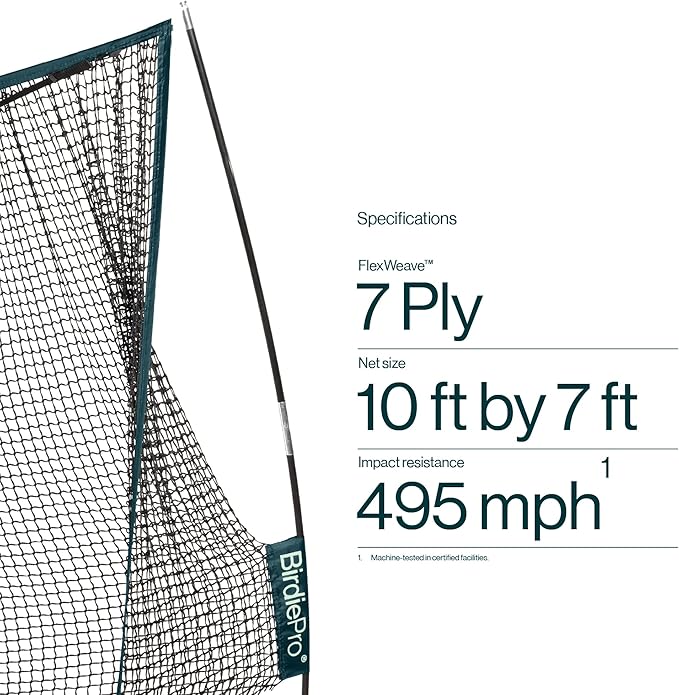 BirdiePro® - American Pro Golf Practice Net – 10x7ft Heavy Duty Golf Hitting - Image 3