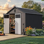 YITAHOME 8x10 FT Outdoor Storage Shed - Image 9