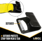 US Cargo Control Heavy Duty Yellow Fixed End - Image 7