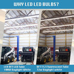 8FT LED Shop Light Fixture, Super Bright 100W 6000K Cold White 15000LM - Image 7