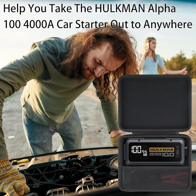 Replacement for HULKMAN Alpha100 Jump Starter Hard Carrying Case by Aenllosi - Image 8