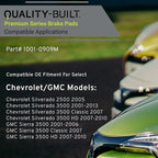 Premium Semi-Metallic Rear Brake Pads Compatible - Image 3
