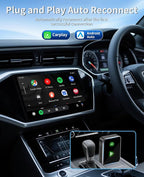 Carplay Wireless Adapter, 2 in1 Carplay & Android Auto 2025 Upgraded Wireless - Image 4