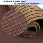 Custom Size Backed Non-Slip Area Rugs Runner, Easy Clean, Waterproof Runner Rugs - Image 4