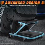 DNA MOTORING 40 Inches Folding 2 in 1 Rolling Z Creeper, Adjustable Roller - Image 4