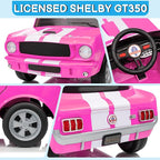 Winado 12V Licensed Shelby Electric Car - Image 4