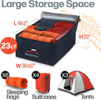 RoofPax 23 cft. Extra Waterproof Rooftop Cargo Carrier Bag, Double Weatherproof - Image 5