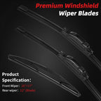 OTUAYAUTO Premium Windshield Wiper Blades - Image 2