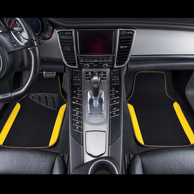 CAR PASS Waterproof Universal Fit Car Floor Mats, Car Mats Fit - Image 4