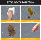 4x10FT Garage Floor Mat, 2.8mm Thickened Flooring Roll - Image 4