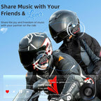 Moman Motorcycle Intercom Headset, CP-S 8 Riders 2000M Group Helmet - Image 5