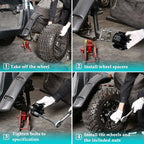 10L0L Golf Cart 2 inch Wheel Spacers - Image 7