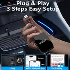 Wireless CarPlay Adapter for Apple iPhone | Mini USB Design for Convert Wired - Image 2