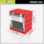PR1ME 1 pc Garage Wall Mounted Storage organizer bin - Image 2