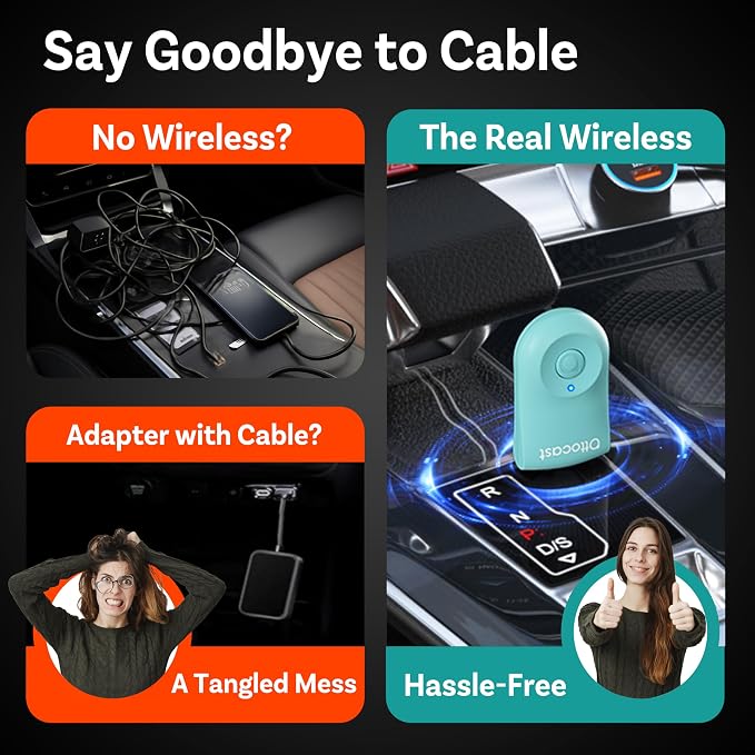 OTTOCAST Wireless Carplay Adapter 2025 - Image 8