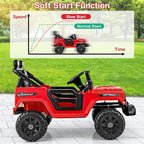 Costzon 12V Kids Ride on Truck Car, Electric Vehicle w/Remote Control, Threaded - Image 5