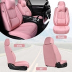 Front Seat Covers, 2 Pieces Universal Seat Covers - Image 8