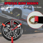 4 Pack Car Tie Down Straps for Trailers - Image 2