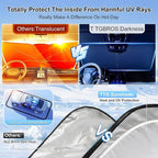 T TGBROS Windshield Sun Shade for Kia Soul 2020-2025 Accessories Foldable Sun - Image 4